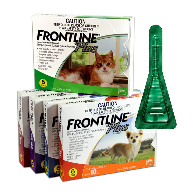 Thuốc Frontline Plus trị ve rận cho chó mèo 1