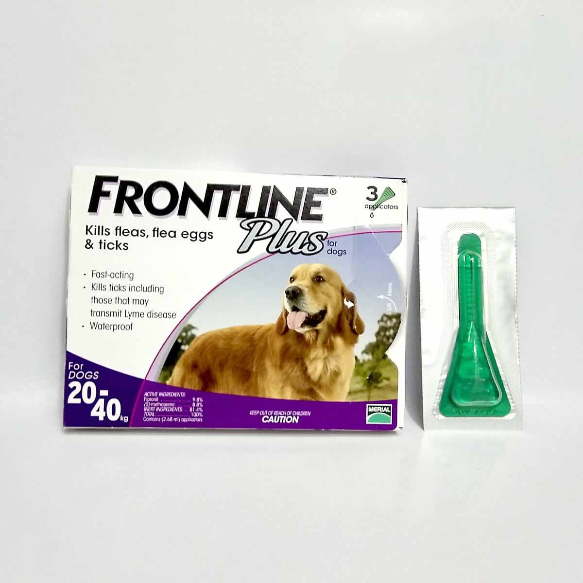 Thuốc Frontline Plus trị ve rận cho chó mèo 4